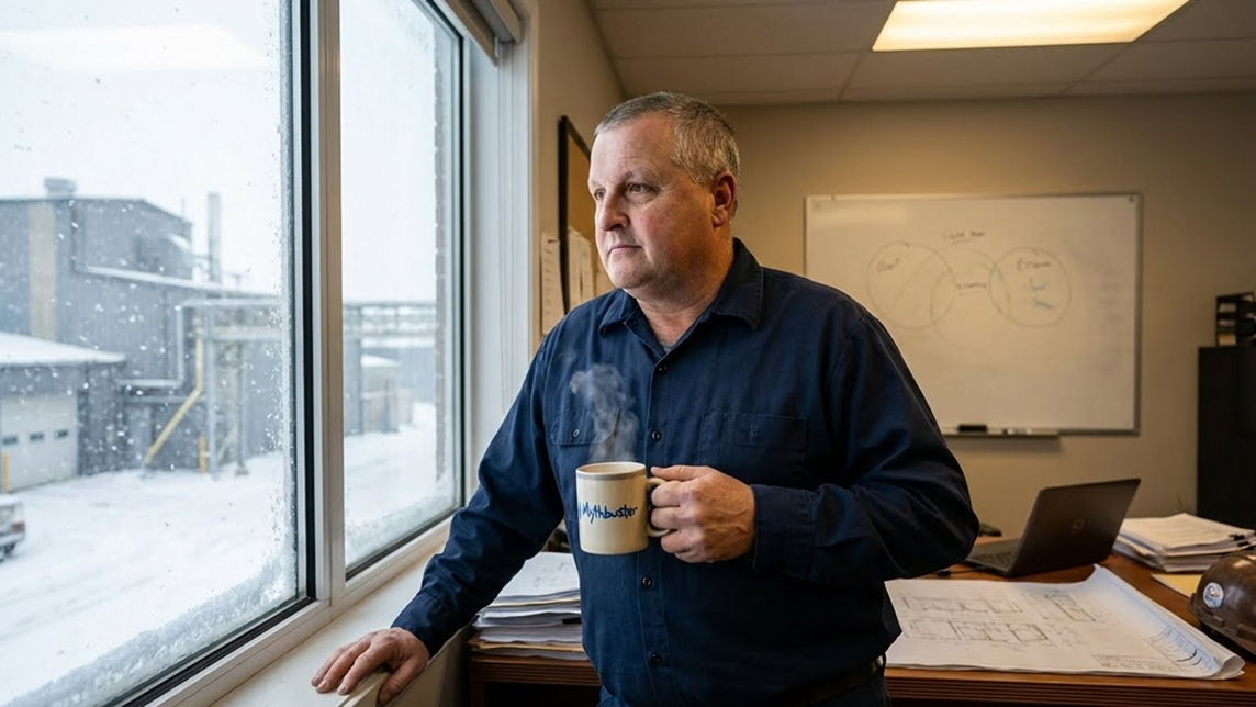 Comment réduire le stress du gestionnaire - moment de réflexion devant la tempête